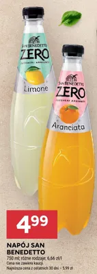Napój San Benedetto Zero promocja w Stokrotka