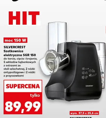 Szatkownica elektryczna Silvercrest SGR 150 promocja w Kaufland