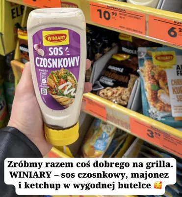 Sos czosnkowy promocja w Biedronka