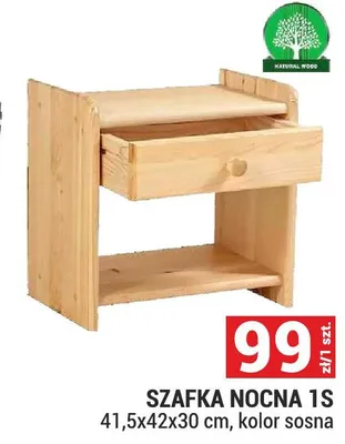 Szafka nocna 1S promocja w Merkury Market