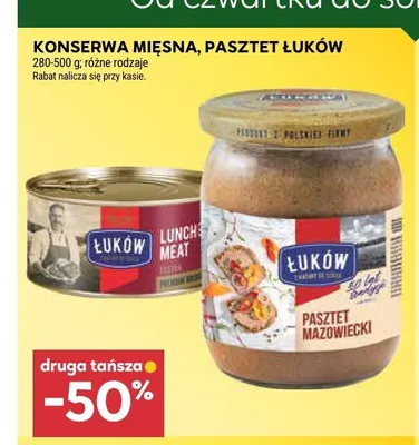 Pasztet Łuków Mazowiecki promocja w Stokrotka