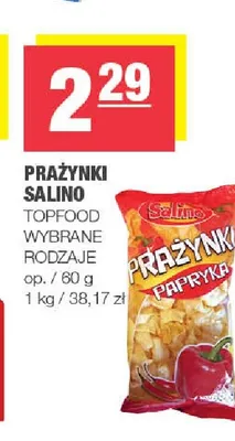 Prażynki Salino promocja w SPAR