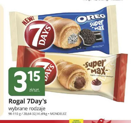 Rogal 7Day's Super Max z nadzieniem kakaowym promocja w Marketvita