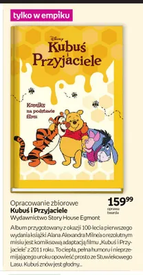 Książka Kubuś i Przyjaciele Disney promocja w Empik