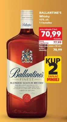 Whisky 40% alk. promocja w Kaufland