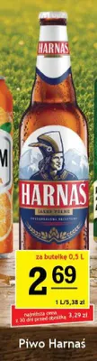 Piwo Harnaś Jasne Pełne promocja w Gram Market