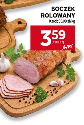 Boczek rolowany Karol promocja w Stokrotka