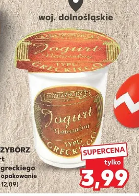 Jogurt typu greckiego promocja w Kaufland