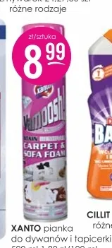 Pianka do dywanów i tapicerki Xanto promocja w Drogerie Jasmin