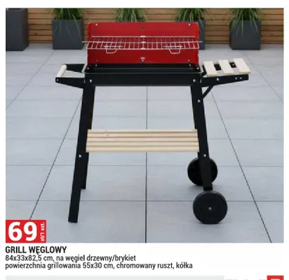 Grill węglowy promocja w Merkury Market