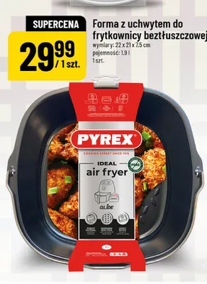 Forma z uchwytem do frytkownicy beztłuszczowej Pyrex 1,9 l promocja w POLOmarket