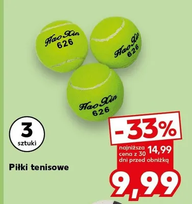 Piłki tenisowe Kaufland promocja w Kaufland
