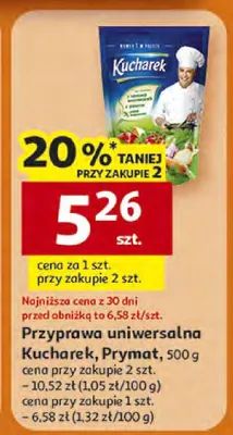 Przyprawa uniwersalna Kucharek, Prymat promocja w Auchan