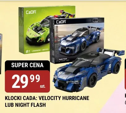 Klocki CaDA Velocity Hurricane promocja w bi1