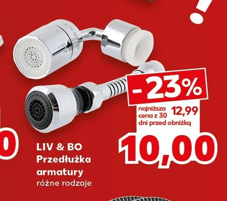 Przedłużka armatury Liv & Bo promocja w Kaufland