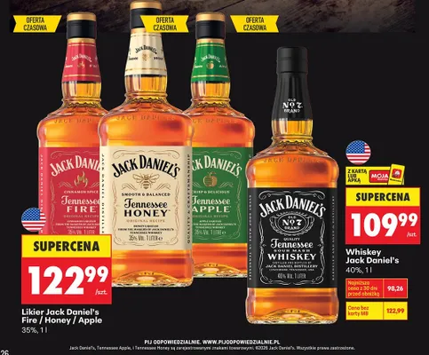 Likier Honey promocja w Biedronka