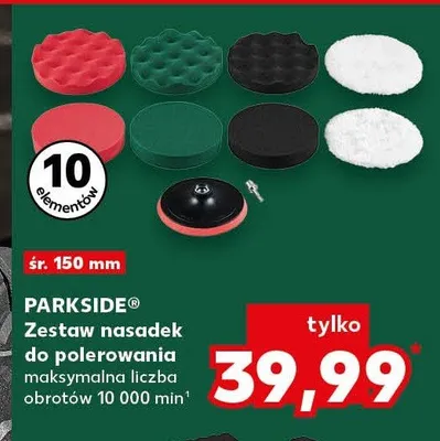 Zestaw nasadek do polerowania promocja w Kaufland