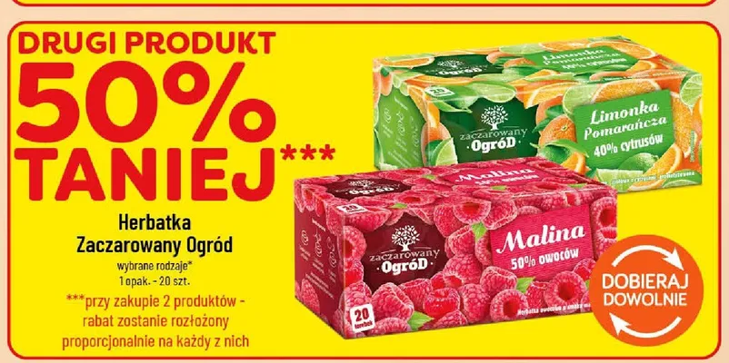 Herbatka Zaczarowany Ogród Malina promocja w POLOmarket