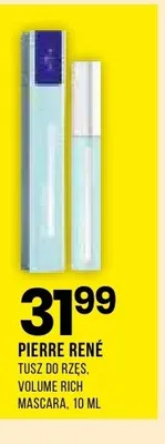 Tusz do rzęs Pierre René Volume Rich Mascara promocja w Drogerie Natura