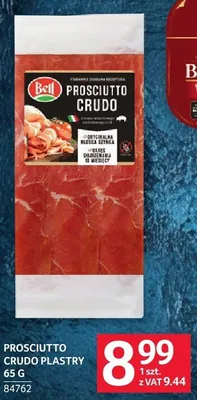 Prosciutto crudo plastry Bell promocja w Selgros