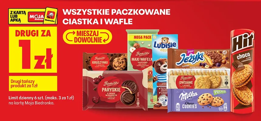 Ciastka Kruszynki promocja w Biedronka