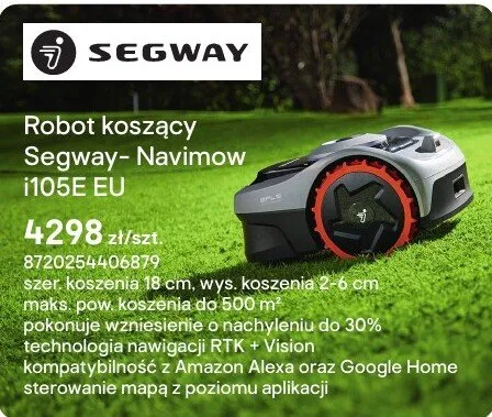 Robot koszący Navimow i105E EU promocja w Castorama