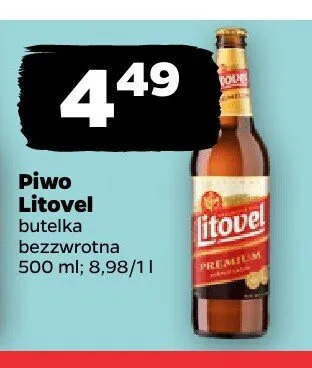 Piwo Litovel  promocja w Netto