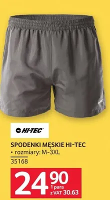 Spodenki męskie Hi-Tec rozmiary M-3XL 35168 promocja w Selgros