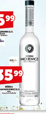 Wódka Adam Mickiewicz promocja w TOPAZ