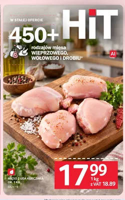 Mięso z uda kurczaka promocja w Selgros