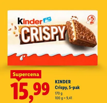 Crispy, 5-pak promocja w Lidl