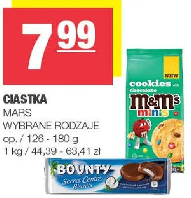Ciastka wybrane rodzaje promocja w SPAR
