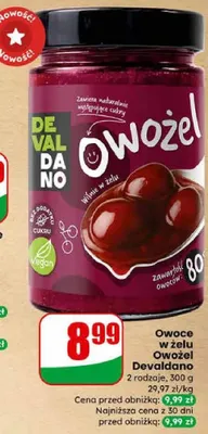 Owoce w żelu promocja w Dino