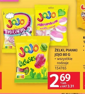 Pianki Jojo 80g promocja w Selgros