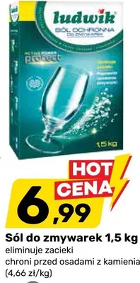 Sól do zmywarek 1,5 kg promocja w Bricomarche