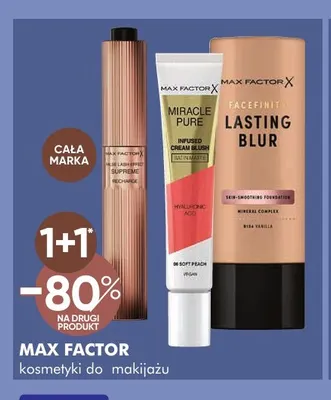 Kosmetyki do makijażu Max Factor promocja w Super-Pharm