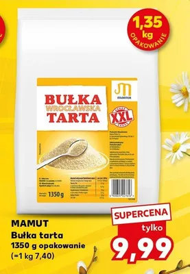 Bułka tarta promocja w Kaufland