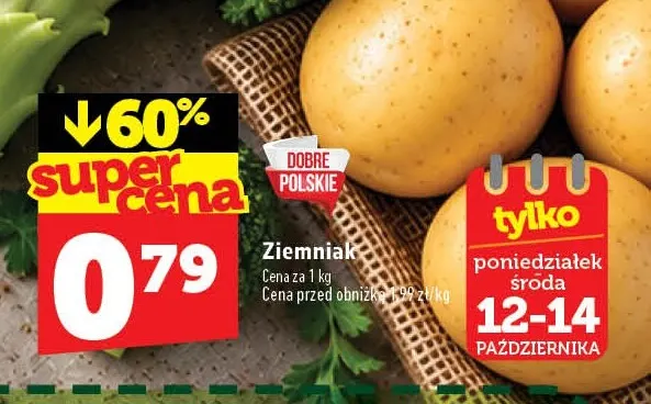 Ziemniaki promocja w TOPAZ