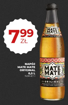 Napój Mate Mate Oryginal promocja w Duży Ben
