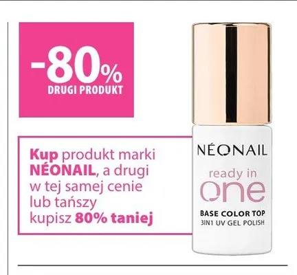Lakier hybrydowy do paznokci Néonail promocja w Hebe