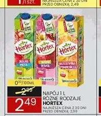 Napój Jabłko Wiśnia Hortex promocja w Wafelek