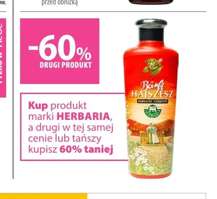 Produkty marki Herbaria promocja w Hebe
