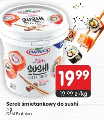 Serek śmietankowy do sushi OSM Piątnica promocja w Market Point