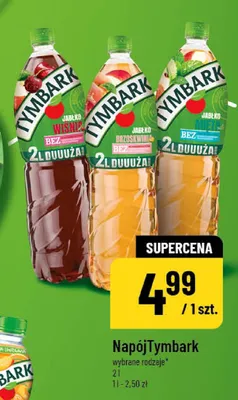 Napój Tymbark wybrane rodzaje promocja w POLOmarket