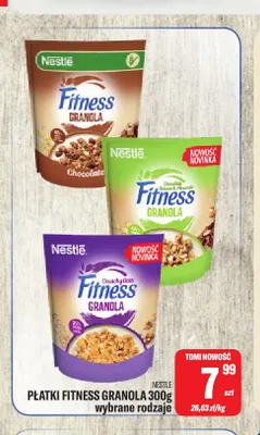 Płatki Fitness Granola Nestlé promocja w Tomi Markt
