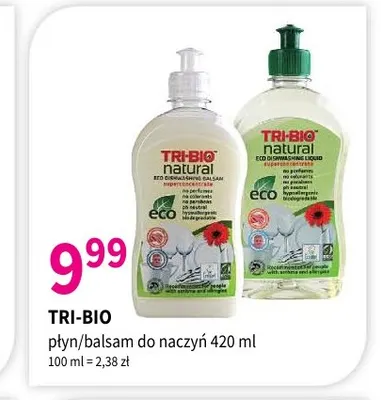 Płyn do naczyń Tri-Bio promocja w Drogerie Polskie