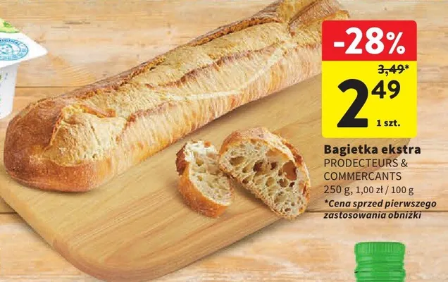 Bagietka ekstra Prodeuteurs & Commercants promocja w Intermarche
