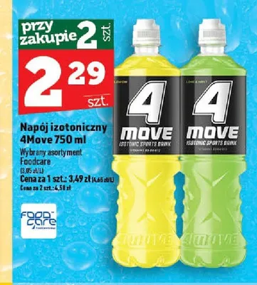 Napój izotoniczny 4Move promocja w TOPAZ
