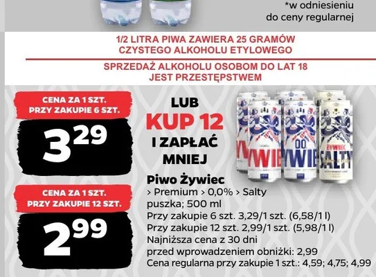 Piwo Żywiec promocja w Netto