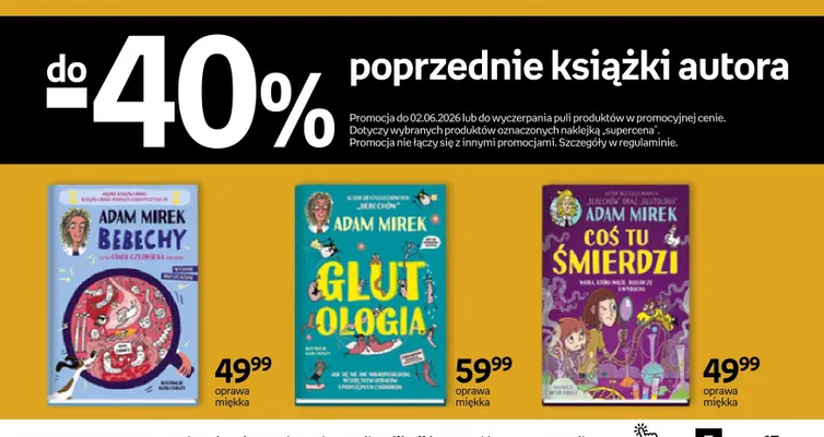 Książka Glutologia Adam Mirek oprawa miękka promocja w Empik